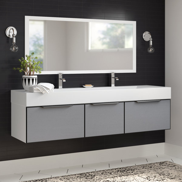 AllModern Dartford 72" Double Bathroom Vanity Set Wayfair Canada